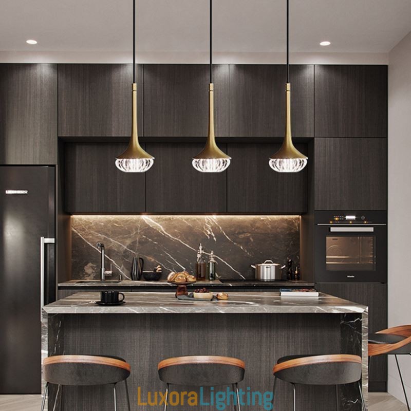 Designer Touch Decorative Modern Glass Pendant Light Wrought Iron Glass Ceiling Light