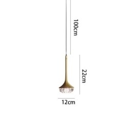 Designer Touch Decorative Modern Glass Pendant Light Wrought Iron Glass Ceiling Light