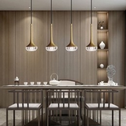 Designer Touch Decorative Modern Glass Pendant Light Wrought Iron Glass Ceiling Light