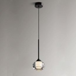 Designer Touch Decorative Simple Glass Pendant Light Black Ceiling Lights
