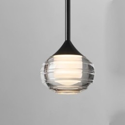 Designer Touch Decorative Simple Glass Pendant Light Black Ceiling Lights