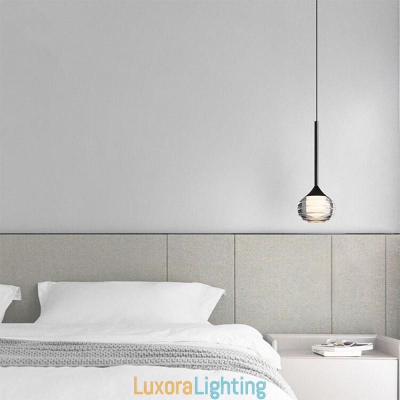 Designer Touch Decorative Simple Glass Pendant Light Black Ceiling Lights