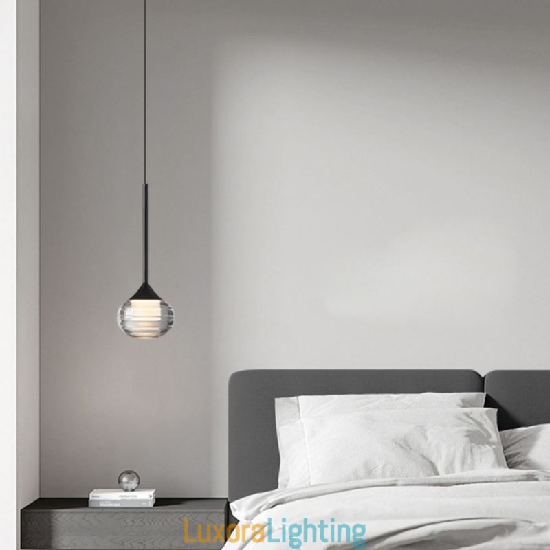 Designer Touch Decorative Simple Glass Pendant Light Black Ceiling Lights