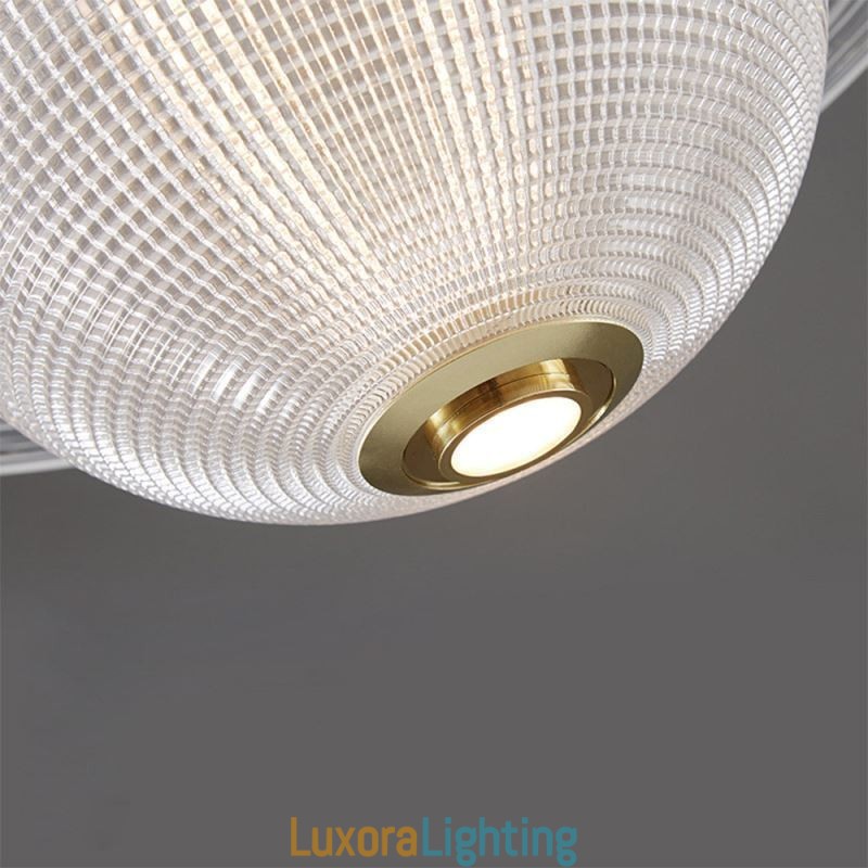 Designer Touch Decorative Modern Glass Pendant Light Shape Ceiling Lamp