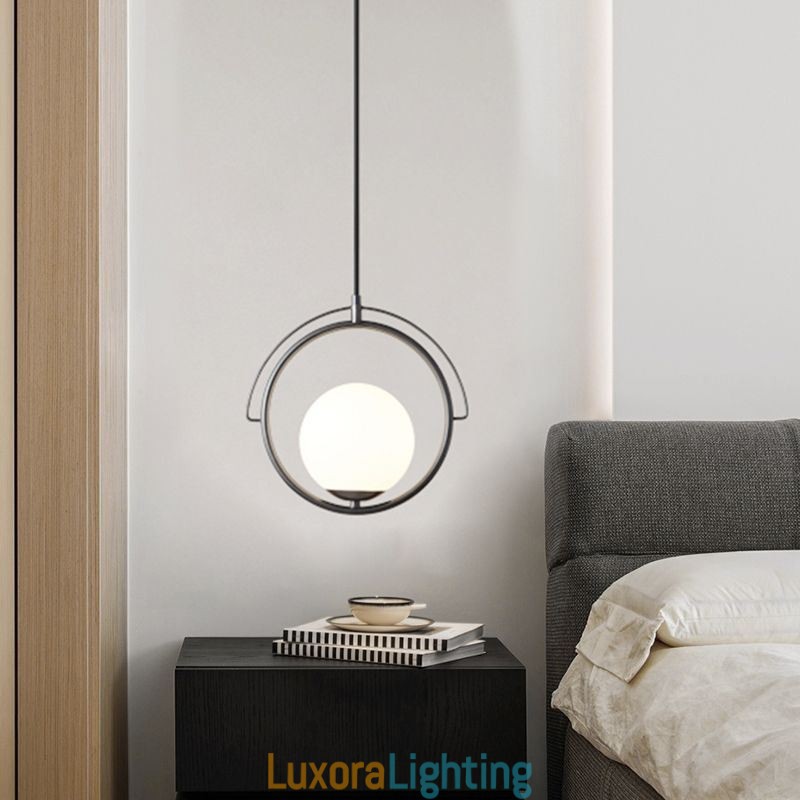 Designer Touch Decorative Glass Ball Pendant Light Decor Home Hanging Lamp