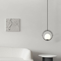 Designer Touch Decorative Glass Ball Pendant Light Decor Home Hanging Lamp