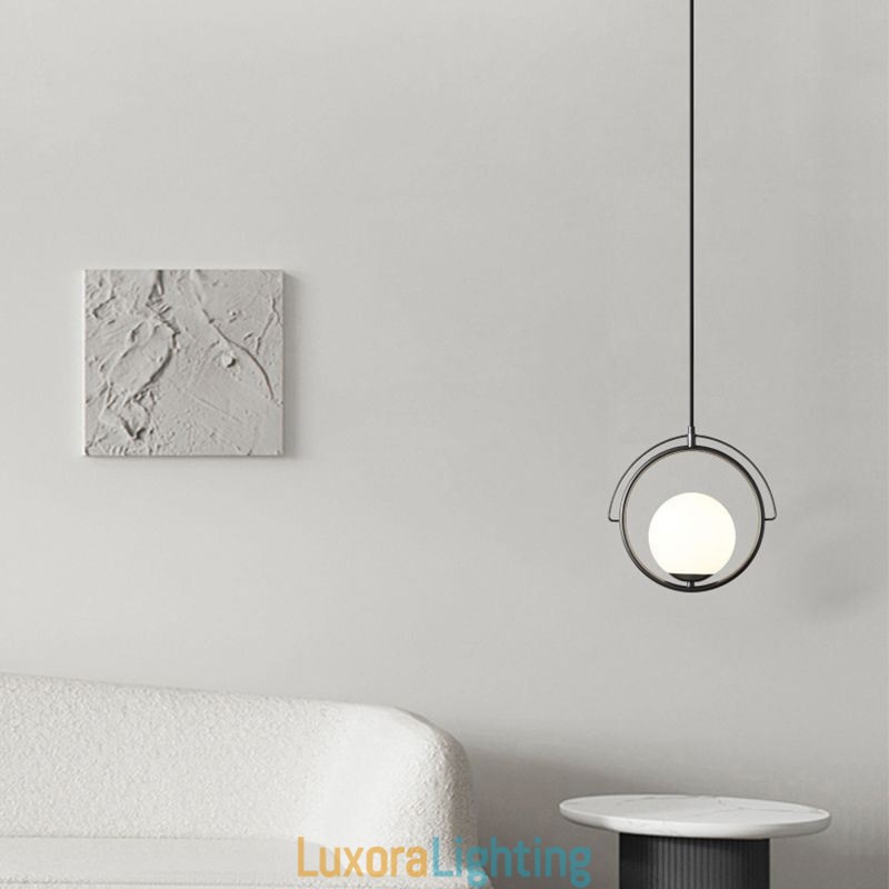 Designer Touch Decorative Glass Ball Pendant Light Decor Home Hanging Lamp