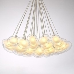 Designer Touch Decorative Chandelier 22 Lights G4 Retrofit Modern Contemporary