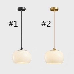 Designer Touch Decorative Modern Glass Pendant Light Pumpkin Design Pendant Lamp