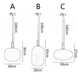 Designer Touch Decorative Modern Pendant Light Simple Creative Glass Hanging Lights