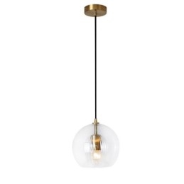 Designer Touch Decorative Modern Glass Pendant Light Single Head Hanging Lamp