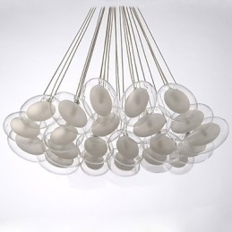 Designer Touch Decorative Chandelier 22 Lights G4 Retrofit Modern Contemporary