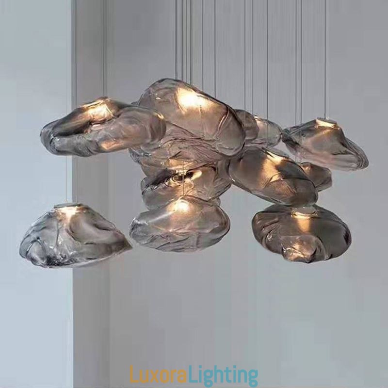 Designer Touch Decorative Creative Nordic Pendant Light Glass Chandelier Art Hanging Light