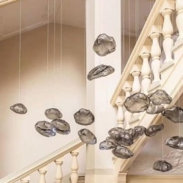 Designer Touch Decorative Creative Nordic Pendant Light Glass Chandelier Art Hanging Light