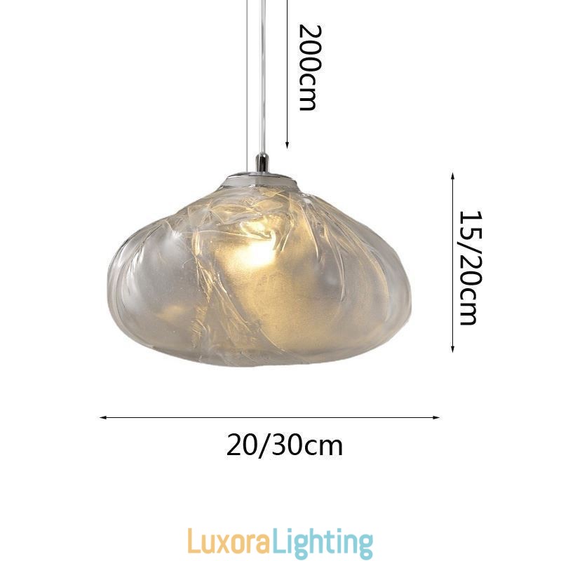 Designer Touch Decorative Creative Nordic Pendant Light Glass Chandelier Art Hanging Light