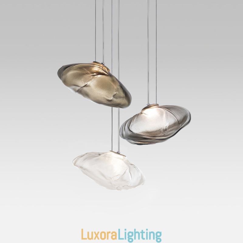 Designer Touch Decorative Creative Nordic Pendant Light Glass Chandelier Art Hanging Light