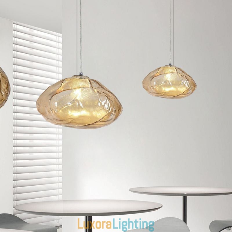 Designer Touch Decorative Creative Nordic Pendant Light Glass Chandelier Art Hanging Light