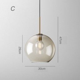 Designer Touch Decorative 3 Light Glass Pendant Light Classic Cluster Hanging Lighting Fixture Caf茅