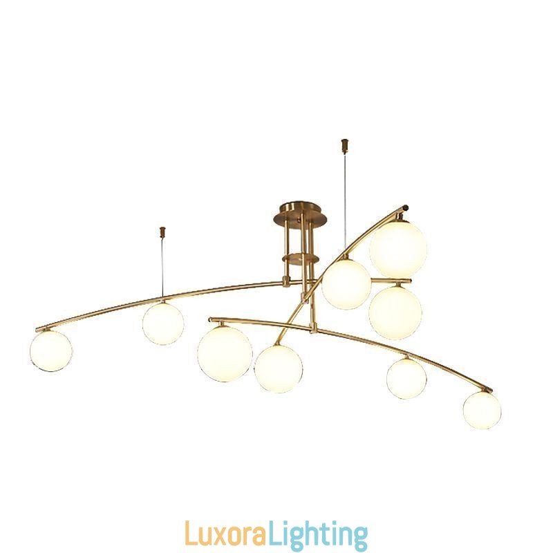 Designer Touch Decorative Magic Bean Chandelier Glass Pendant Light