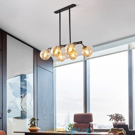 Designer Touch Decorative Magic Bean Pendant Light Glass Globe Lighting