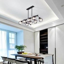 Designer Touch Decorative Magic Bean Pendant Light Glass Globe Lighting