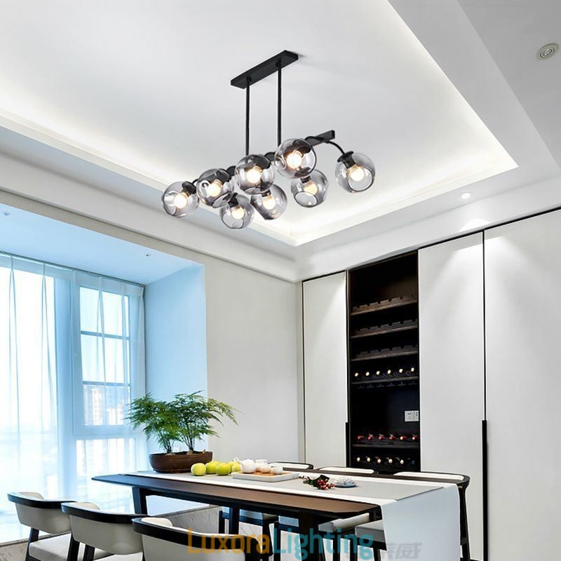 Designer Touch Decorative Magic Bean Pendant Light Glass Globe Lighting