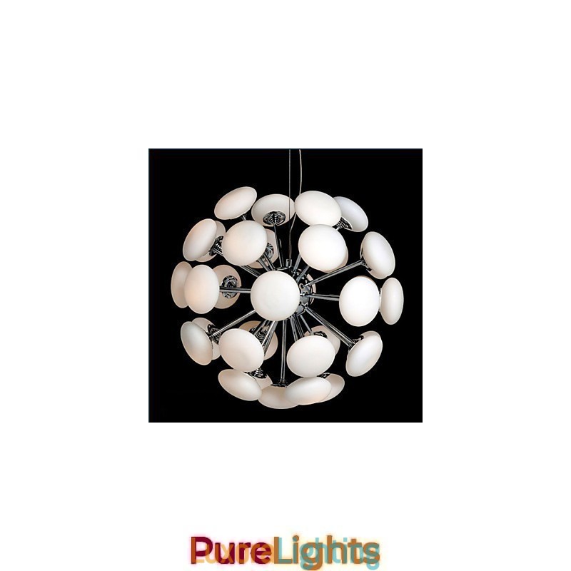 Designer Touch Decorative ModernYestaurant Lamp Simple Circular Glass art Pendant Lamp European Style