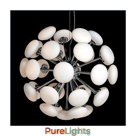 Designer Touch Decorative ModernYestaurant Lamp Simple Circular Glass art Pendant Lamp European Style