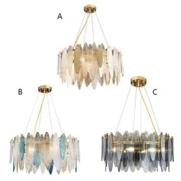Designer Touch Decorative Contemporary Elegant Glass Pendant Light