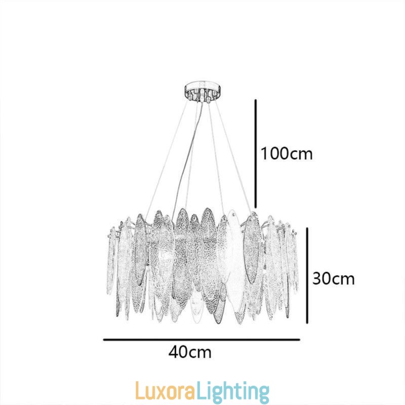 Designer Touch Decorative Contemporary Elegant Glass Pendant Light