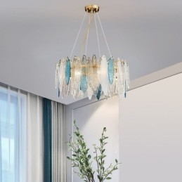 Designer Touch Decorative Contemporary Elegant Glass Pendant Light