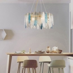 Designer Touch Decorative Contemporary Elegant Glass Pendant Light