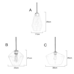 Designer Touch Decorative Modern Simple Glass Pendant Light