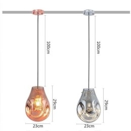 Designer Touch Decorative Colorful Pendant Light Soap Bubble Glass Ceiling Light Island Lamp