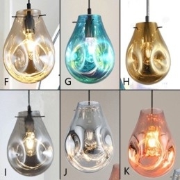 Designer Touch Decorative Colorful Pendant Light Soap Bubble Glass Ceiling Light Island Lamp