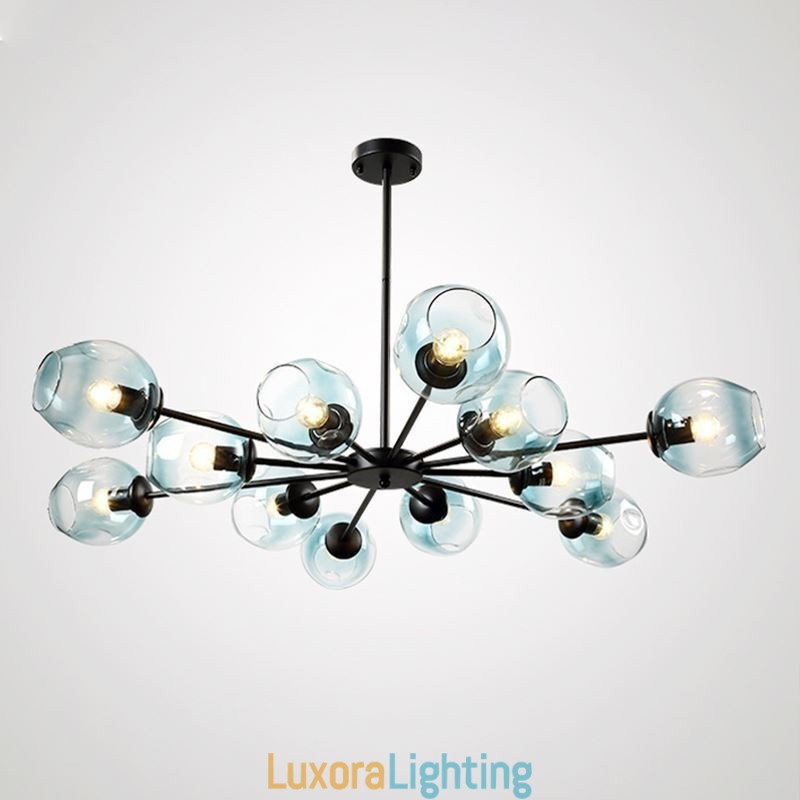 Designer Touch Decorative Nordic Glass Pendant Light Magic Bean Shape Lamp Chandelier Lighting