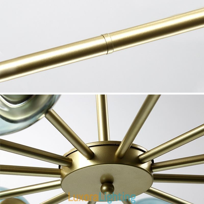 Designer Touch Decorative Nordic Glass Pendant Light Magic Bean Shape Lamp Chandelier Lighting