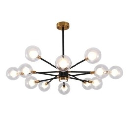 Designer Touch Decorative Nordic Glass Pendant Light Milky White Round Lamp Chandelier Lighting