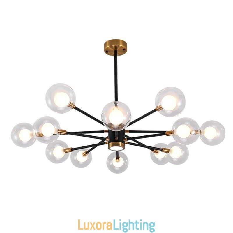 Designer Touch Decorative Nordic Glass Pendant Light Milky White Round Lamp Chandelier Lighting