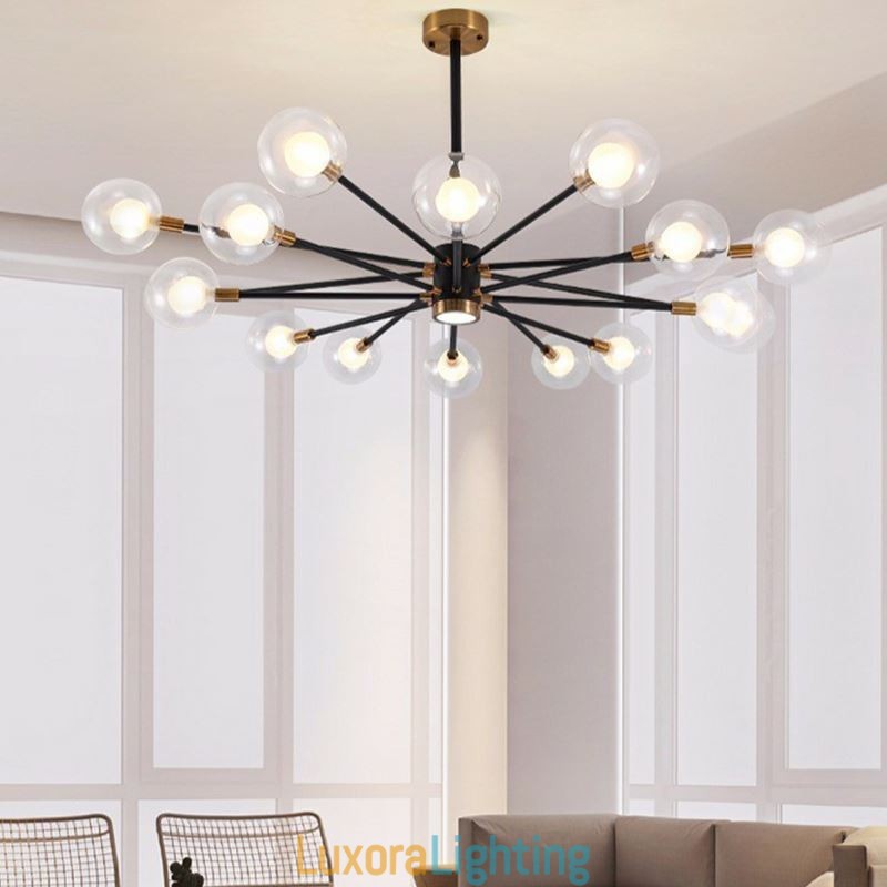Designer Touch Decorative Nordic Glass Pendant Light Milky White Round Lamp Chandelier Lighting