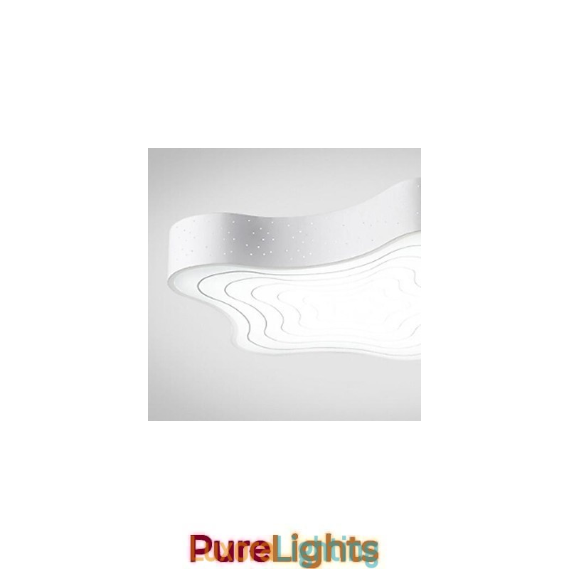 Designer Touch Decorative Modern Contemporary Painting Metal Flush Mount