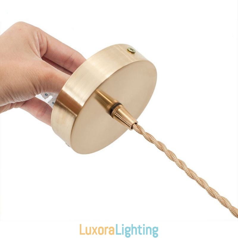 Designer Touch Decorative Modern Retro Glass Pendant Lighting Flower Shade Lamp With Twist Switch Light