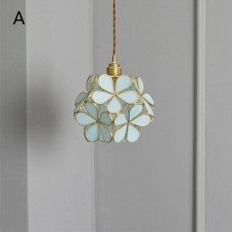 Designer Touch Decorative Nordic Creative Pendant Light Glass Home Lighting Petal Shape Lamp Lamp