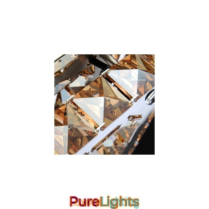 Designer Touch Decorative Modern Contemporary Electroplated Metal Flush Mount