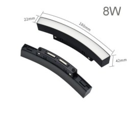 Designer Touch Decorative Circular Track Light Magnetic Recessed Track Lighting Fixture 150cm