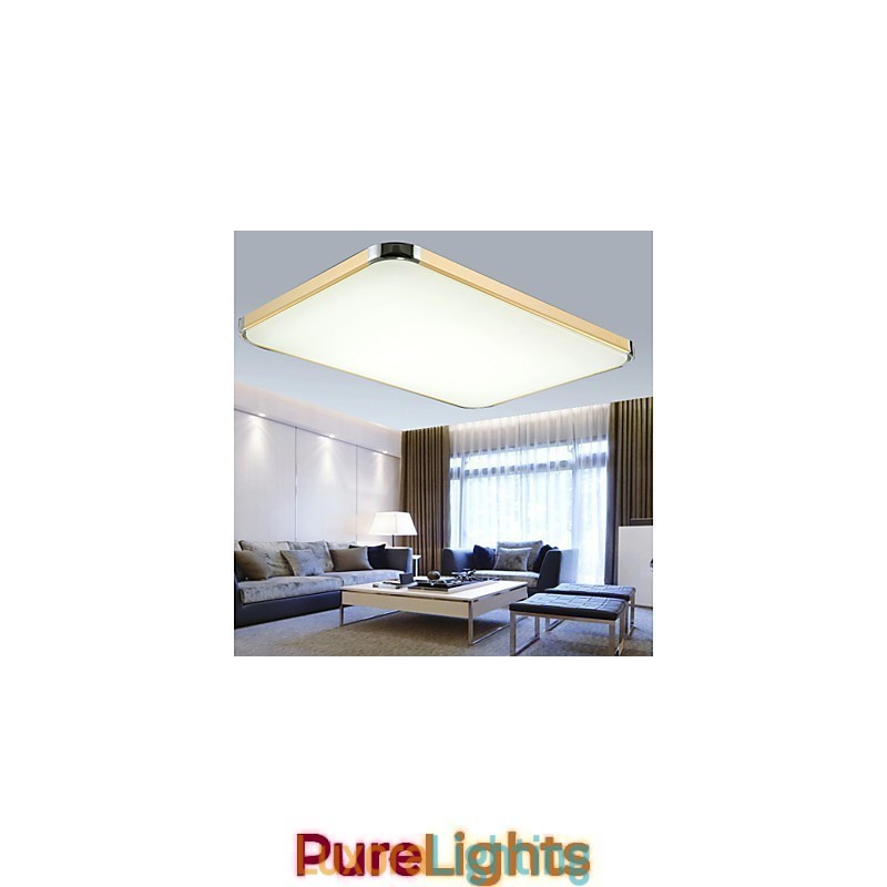 Designer Touch Decorative Flush Mounte Light Modern Aluminum Sitting Lamp Rectangle Iphone 5 Shape with Light Ajustable