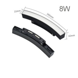 Designer Touch Decorative Track Light Magnetic Recessed Circular Track Lighting Fixture 120cm