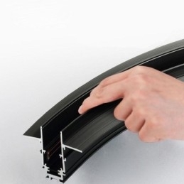 Designer Touch Decorative Circular Track Light Magnetic Recessed Spotlight Light 100cm