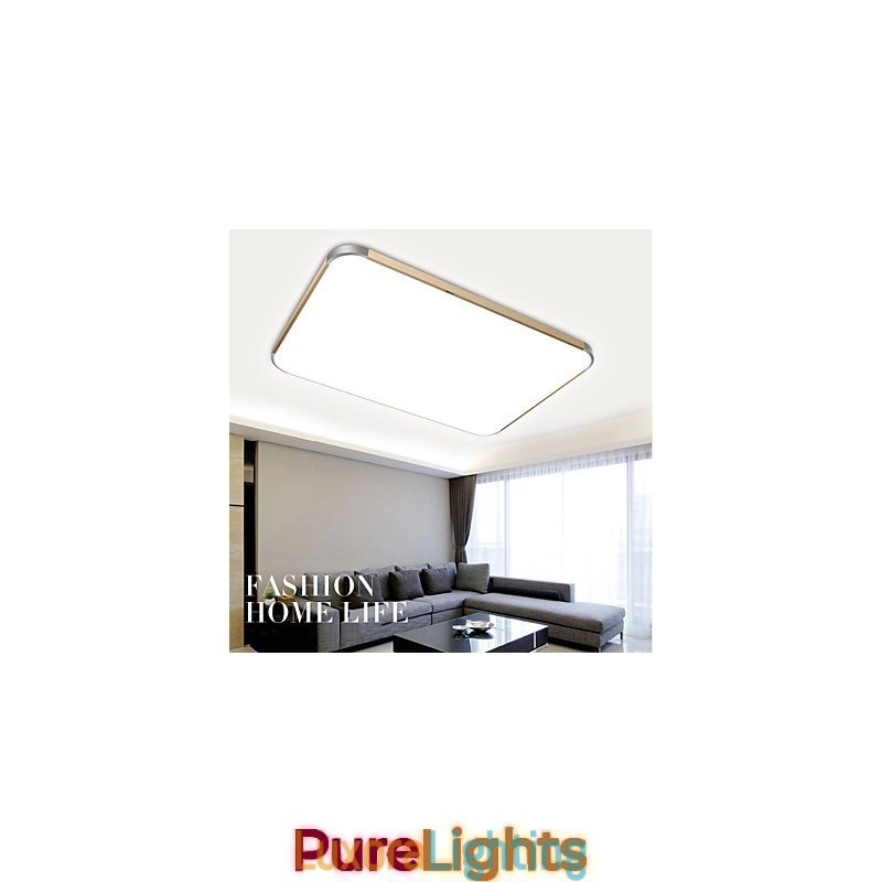 Designer Touch Decorative Flush Mounte Light Modern Aluminum Sitting Lamp Rectangle Iphone 5 Shape with Light Ajustable