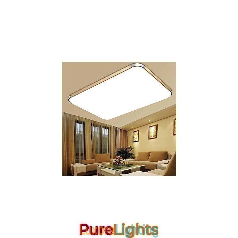 Designer Touch Decorative Flush Mounte Light Modern Aluminum Sitting Lamp Rectangle Iphone 5 Shape with Light Ajustable